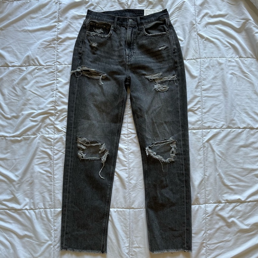 American Eagle Highest Rise 90s Boyfriend Ripped Jeans